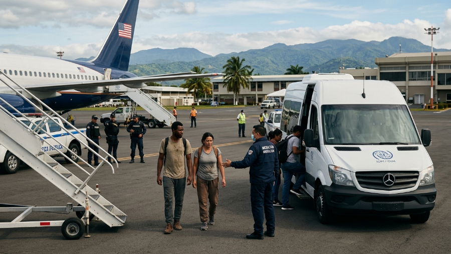 Costa Rica abre sus puertas para acoger y regularizar el estatus de personas detenidas por Estados Unidos, con el apoyo de organismos internacionales.