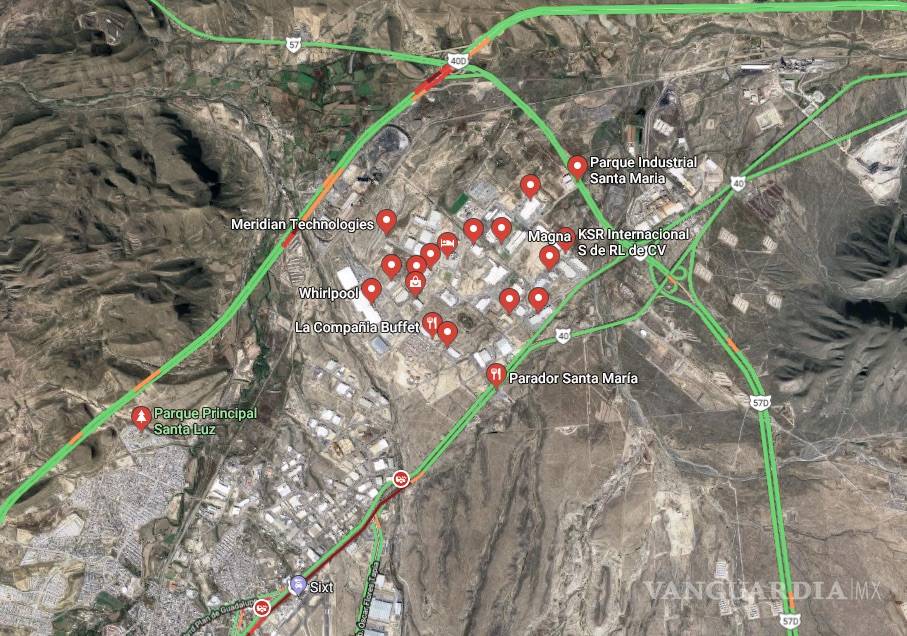 $!Paraliza accidente carretera Saltillo - Monterrey; cientos de trabajadores reportan retrasos