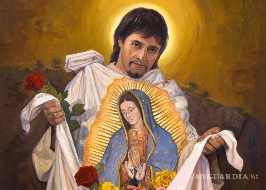 $!Juan Diego y su ayate con la imagen de la Virgen Morena de Guadalupe, Patrona de México.