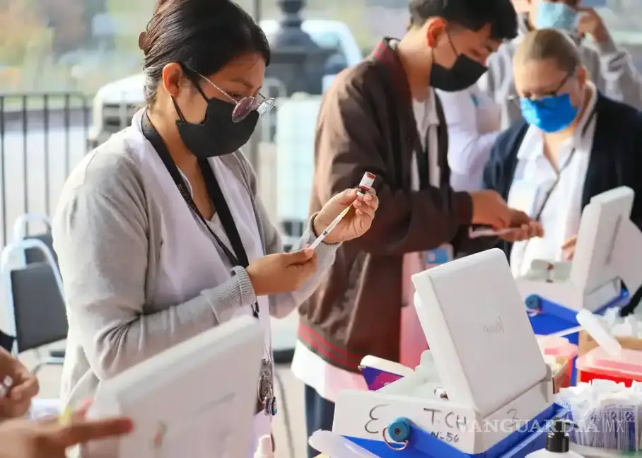 NL aplica más de 9 mil dosis de vacuna contra el sarampión en arranque de macrobrigada