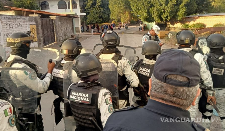 $!En Tanhuato, Michoacán, habitantes denuncian abusos de la GN y Sedena