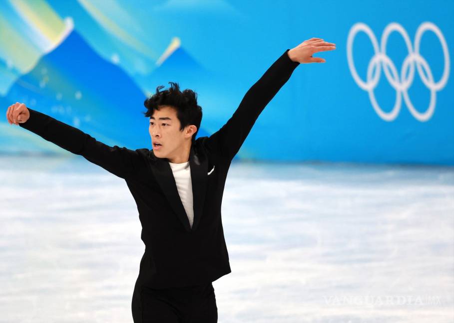 $!Nathan Chen de EU batió el récord mundial de puntuación en el programa corto de patinaje artístico en Pekín 2022. EFE/EPA/Fazry Ismail