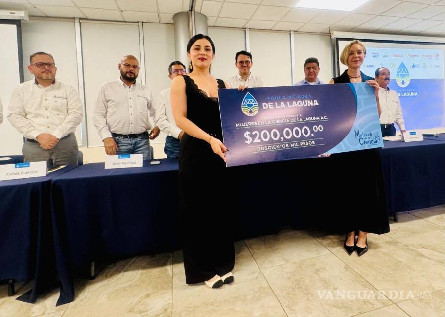 $!Ganadora del primer lugar, Transversalidad de género para la gobernanza del agua – Mujeres en la Ciencia de La Laguna.