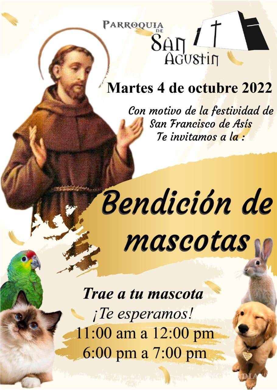 $!Es una tradición de los creyentes que hasta sus lomitos reciban la bendición.
