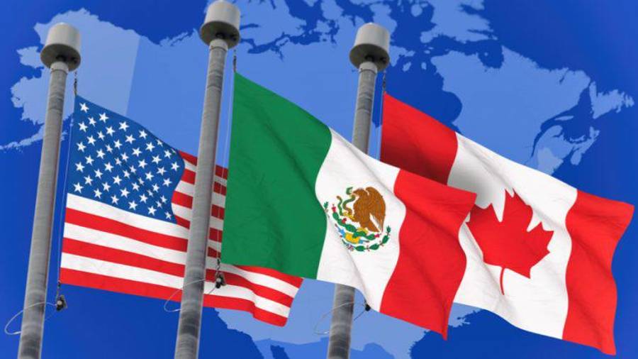 Prevén que el T-MEC se mantendría técnicamente vigente gracias a la preservación de bienes que cumplen con las reglas del acuerdo, las cuales cubren el 80 por ciento de las importaciones de EU provenientes de México y Canadá. FOTO: