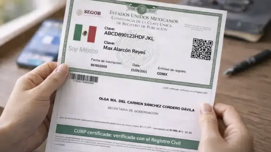 La CURP se mantiene como el documento base de identidad para todas las personas.