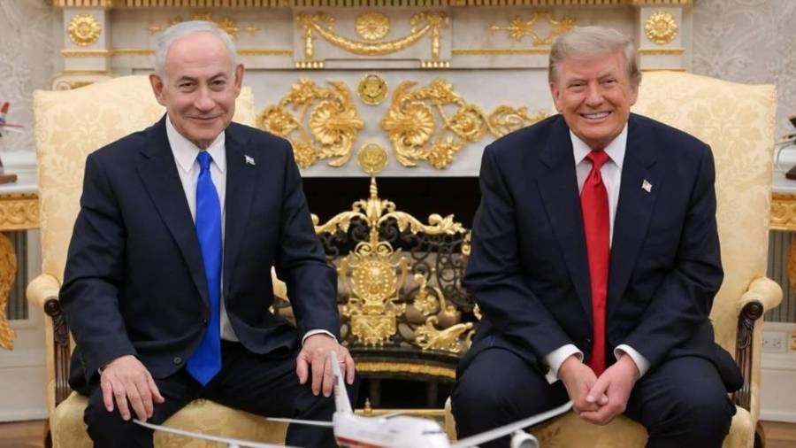 Benjamin Netanyahu y Donald Trump
