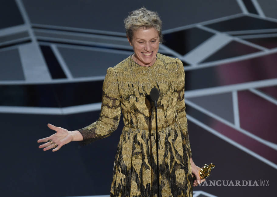 $!Le roban el Óscar a Frances McDormand horas después de ganarlo
