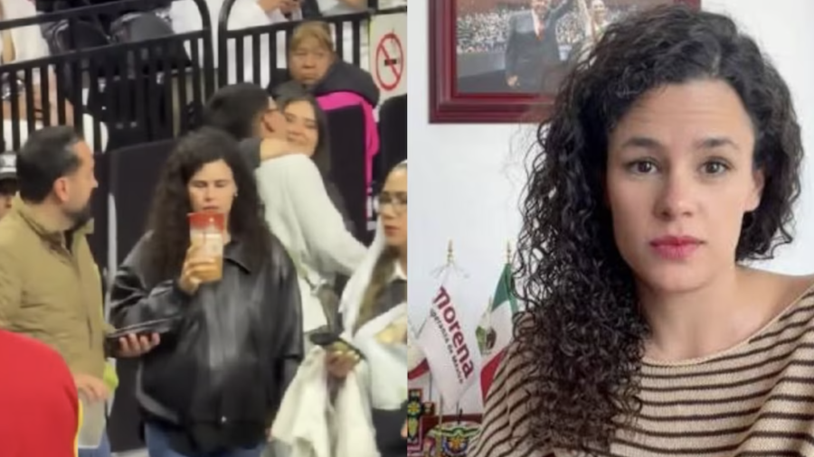 Luisa María Alcalde celebró este lunes su cumpleaños número 39 y horas después apareció en un video durante el concierto de Rosalía, acompañada por el diputado de Morena, Arturo Ávila.