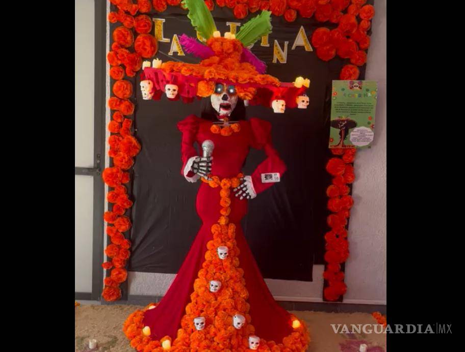 $!Algunas de estas catrinas, de tamaño natural, fueron inspiradas en personajes.