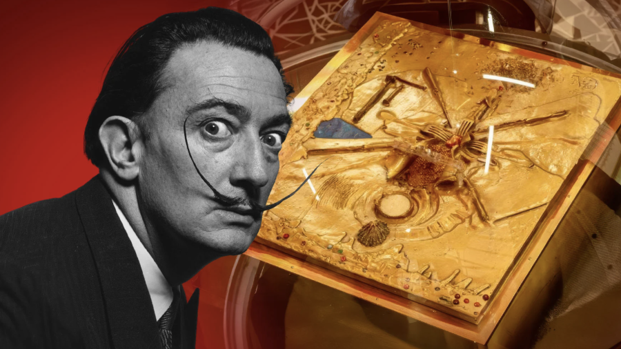 Una obra de 210 kilos, cuya cubierta fue diseñada y esculpida en bronce por Salvador Dalí, fue robada de un centro de arte en Francia.