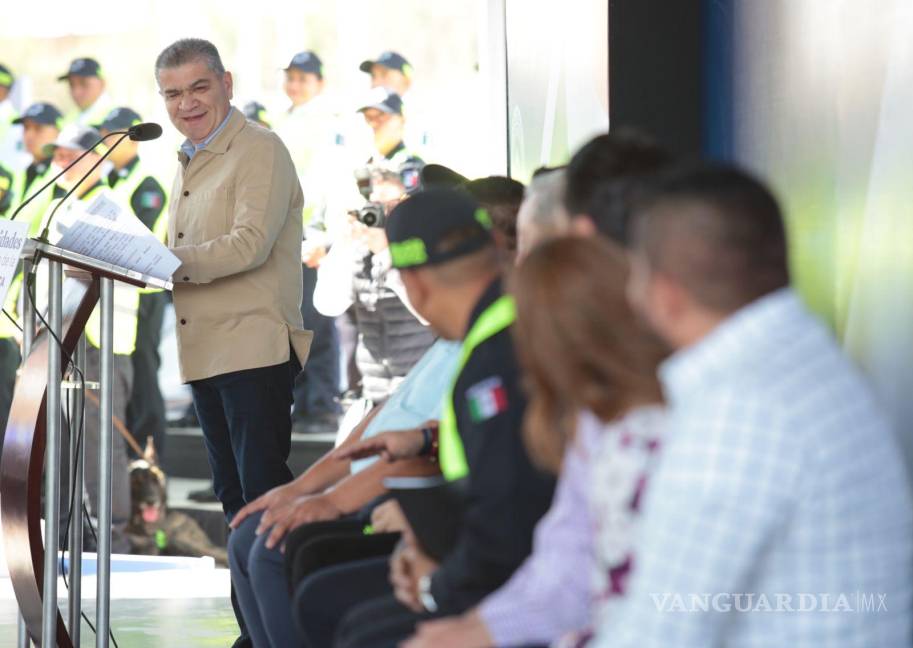 $!Miguel Riquelme, gobernador de Coahuila, afirma que redoblarán esfuerzos en seguridad