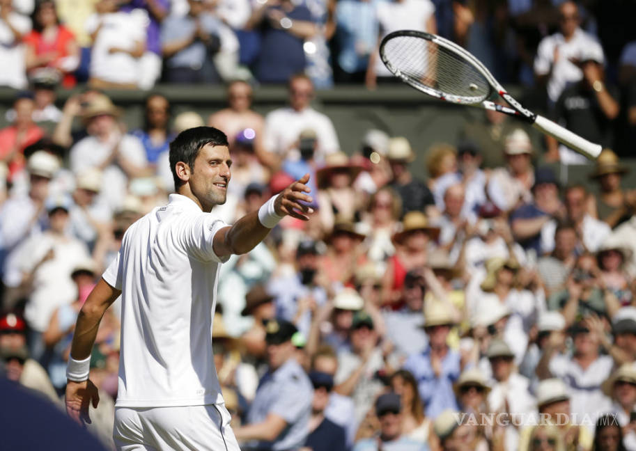 $!Djokovic borró de la cancha a Anderson y renace en Wimbledon