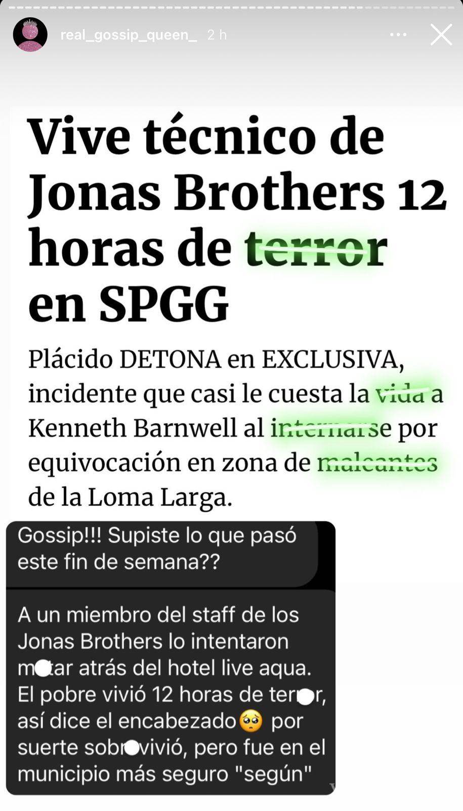$!Tomado de uno de los clubs de fans de Jonas Brothers.