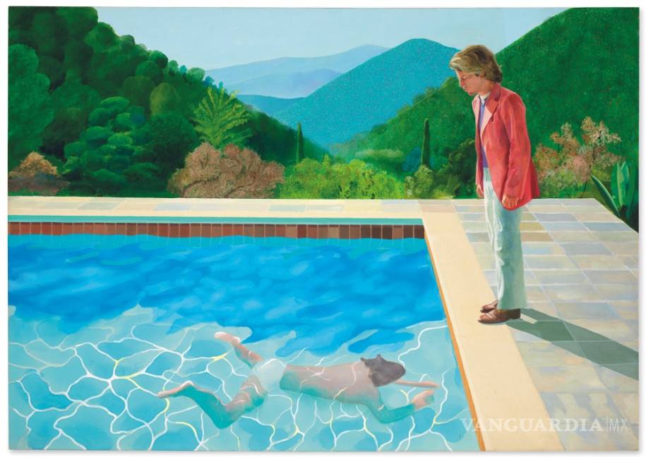 $!&quot;Portrait of an Artist (Pool With Two Figures)” de David Hockney bate récord se vende por 90.3 mdd