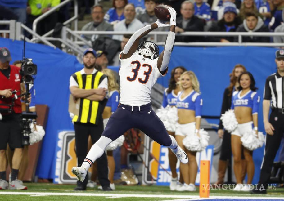 $!Bears inicia el Día de Acción de Gracias con un triunfo ante los Lions