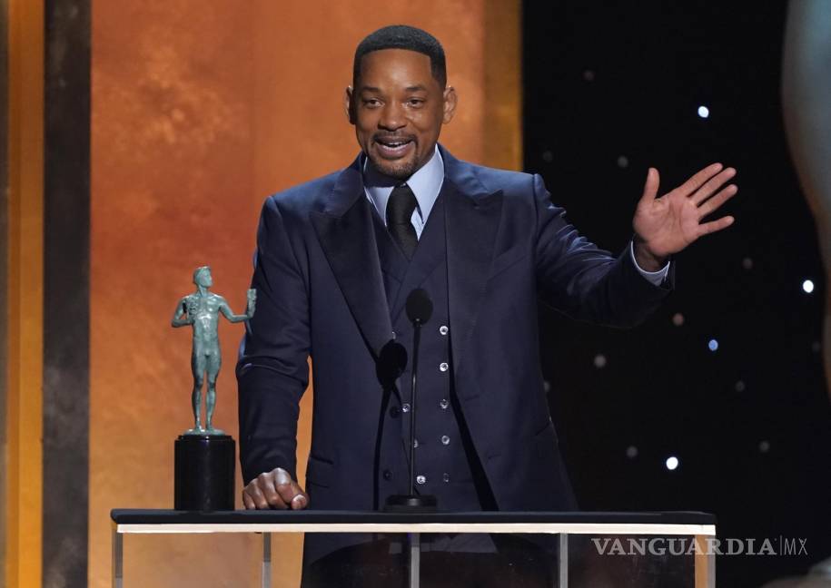 $!Will Smith recibió el Premio SAG al Mejor Actor por su trabajo en King Richard, el primer SAG Awards de Smith.