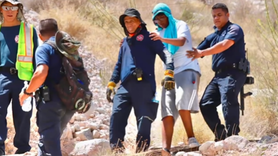 Un joven de 18 años fue rescatado por la policía de Torreón luego de presentar síntomas de deshidratación durante el descenso por la ruta Puerto Noas.