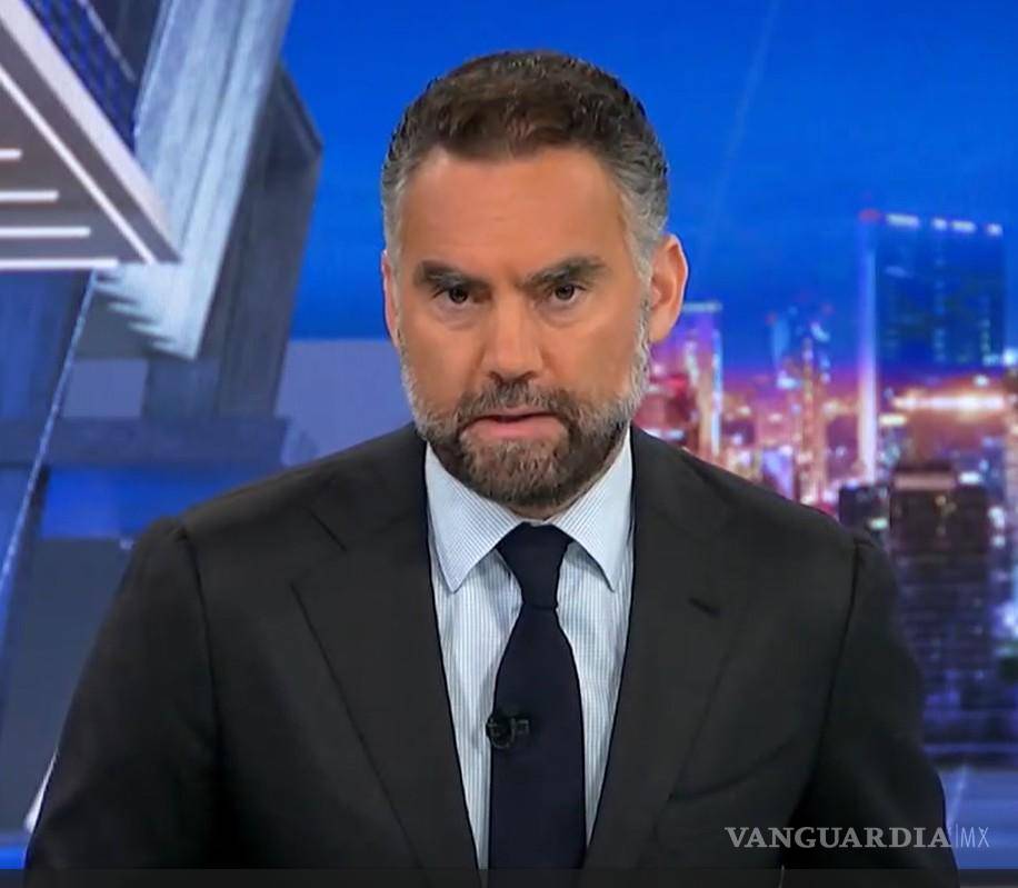 $!Enrique Acevedo, titular del noticiero En Punto, de N+, abordó el tema de la seguridad que impera en Coahuila.