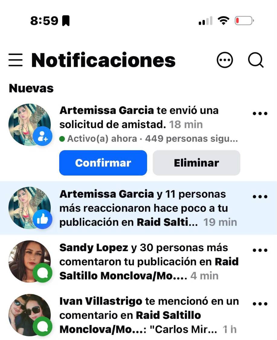 $!Una publicación bastó para activar la red: en minutos aparecieron solicitudes, reacciones y comentarios de personas que ofrecían lugares para viajar entre Saltillo y Monclova.