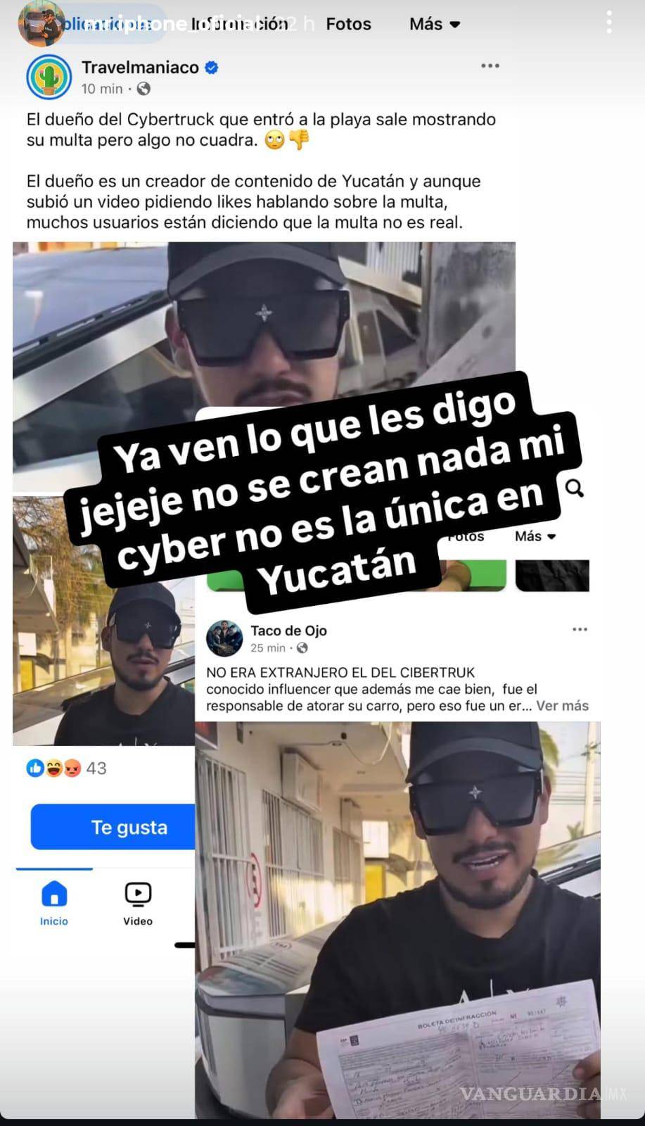 $!Insta story de Doctor iPhone donde se desvincula del marcado incidente
