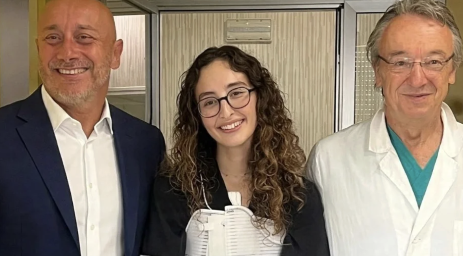 Tras sufrir un infarto en Italia, la joven saltillense recibió un trasplante y regresó a México con una nueva oportunidad de vida