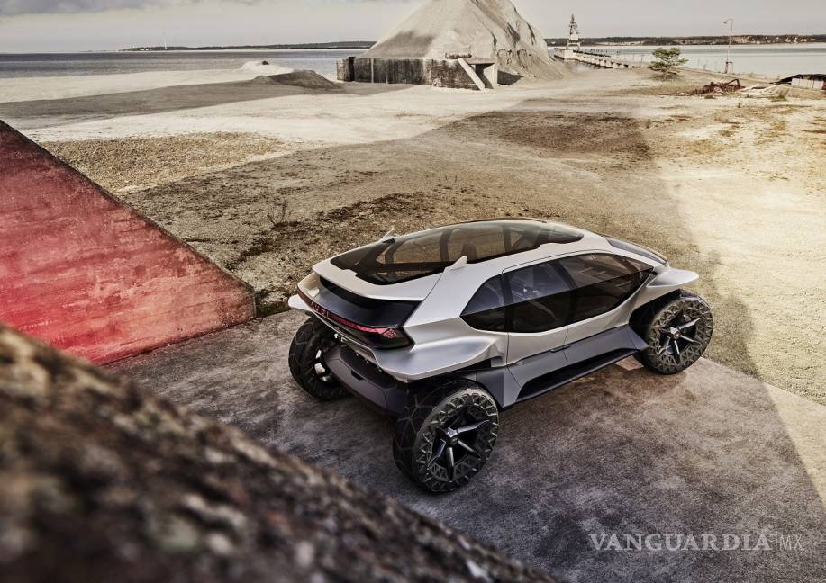 $!Audi AI:TRAIL Quattro, impresionante concepto de SUV eléctrico, autónomo y con IA