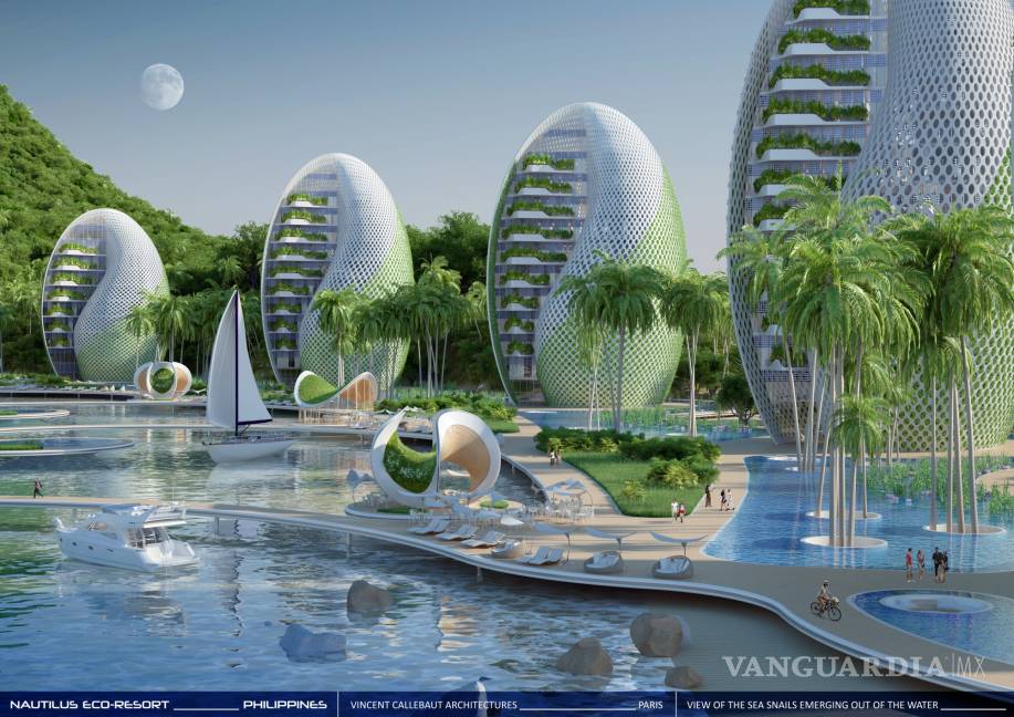 $!Nautilus Eco-Resort, un complejo turístico autosustentable que asemeja a los caracoles del mar