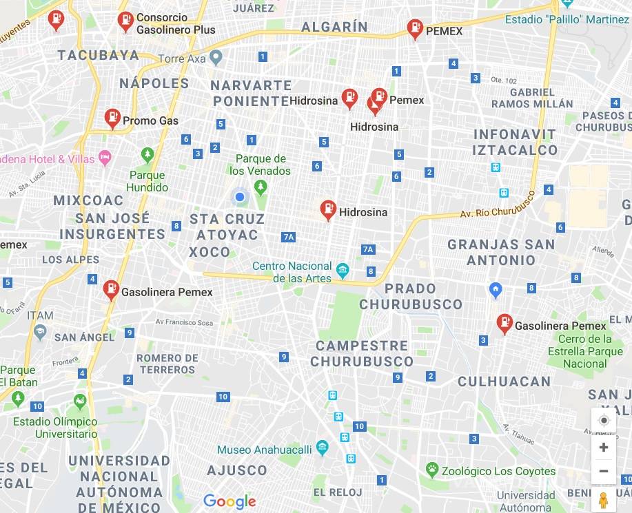 $!Siguen la pista de la gasolina usando Google Maps
