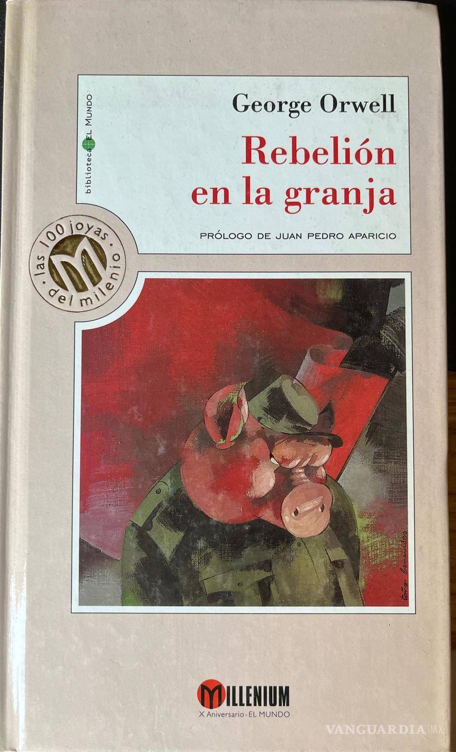 $!El 17 de agosto de 1945, Orwell publicó en el Reino Unido la primera edición de ‘Rebelión en la Granja’, una aguda sátira política que criticaba el totalitarismo soviético y exponía el brutal régimen de Iósif Stalin con una prosa clara y directa | Foto: EFE