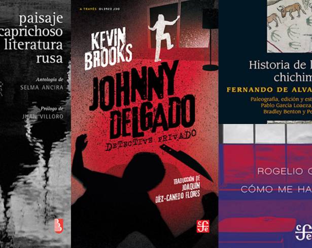 Portadas de los cuatro libros que esta semana te recomendamos leer.