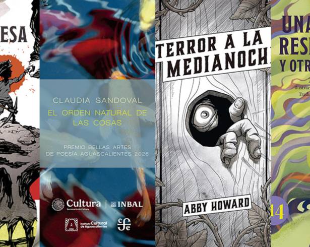 Portadas de los cuatro libros que esta semana te recomendamos leer.