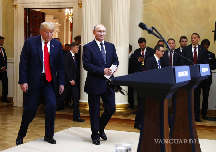 $!Donald Trump se reune con Vladimir Putin a solas por más de dos horas