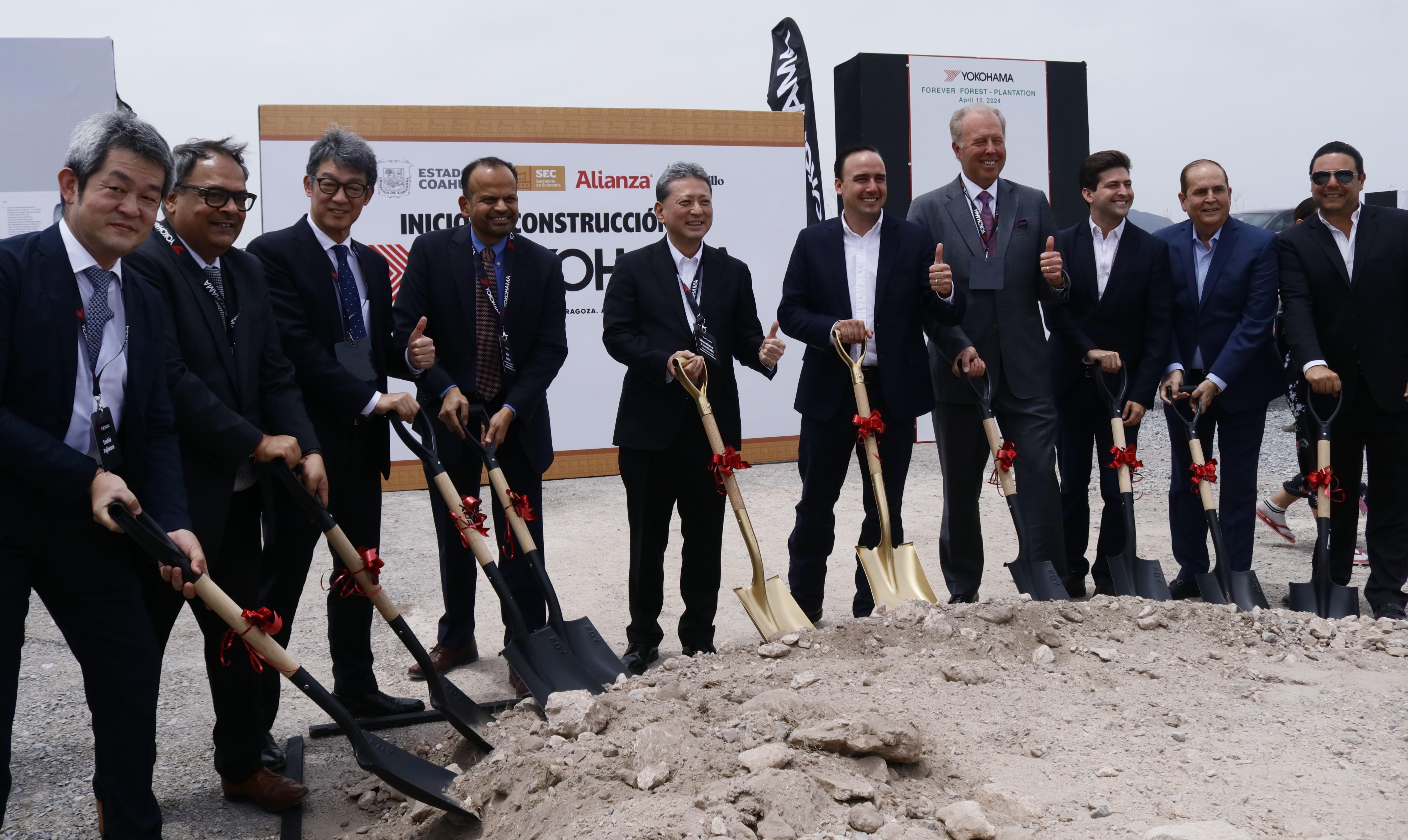 Saltillo tendrá nueva fábrica de Japón: Yokohama Company invertirá 115 mdd para producción de llantas