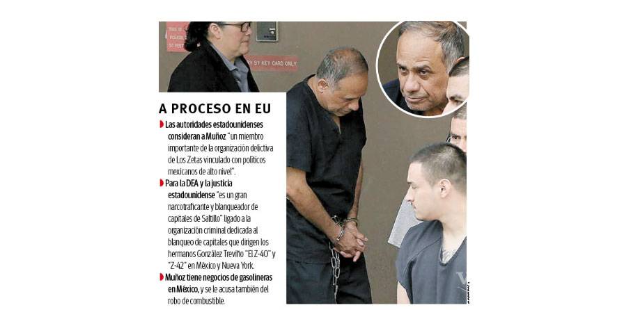 $!Entrega España al 'Mono' Muñoz a EU; lo juzgarán por lavado de dinero y organización criminal