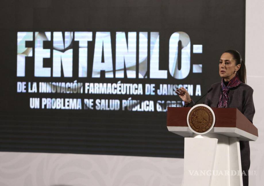 $!La presidenta de México, Claudia Sheinbaum, presentó el plan nacional contra las adicciones.