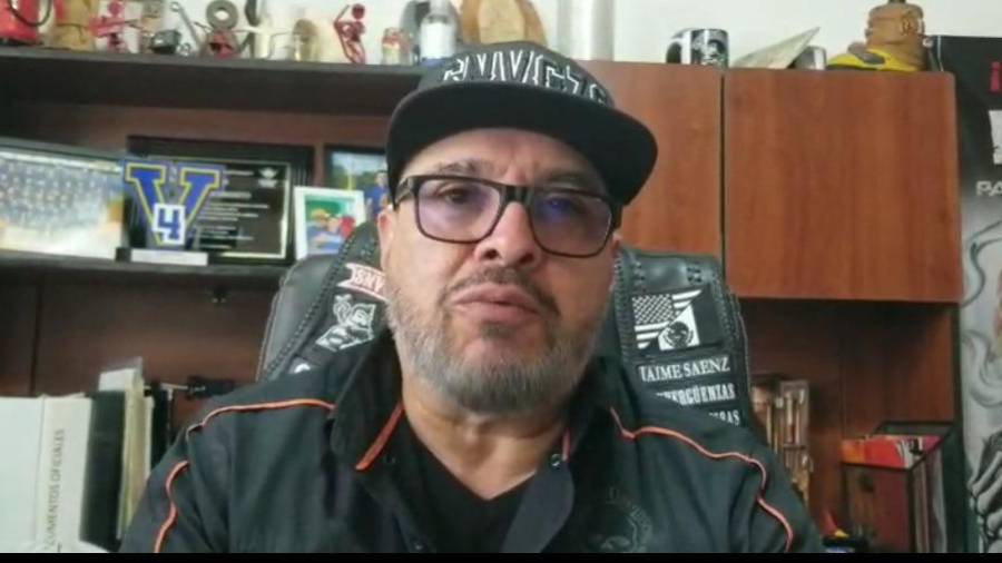 Jaime Sainz, presidente del Club de Motociclistas local, informó sobre la organización del encuentro.