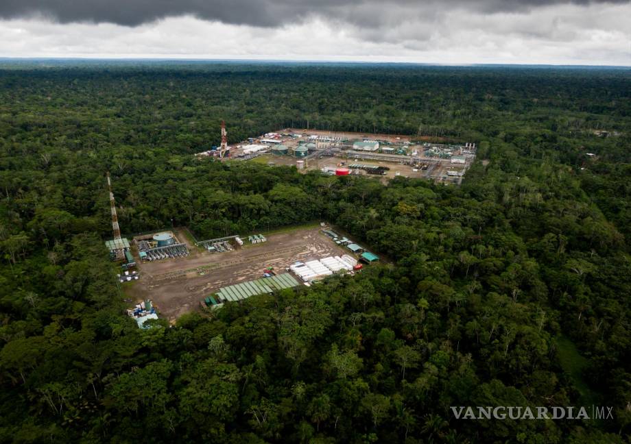 $!Una refinería de petróleo en la región de Yasuní de Ecuador, 15 de octubre de 2022.