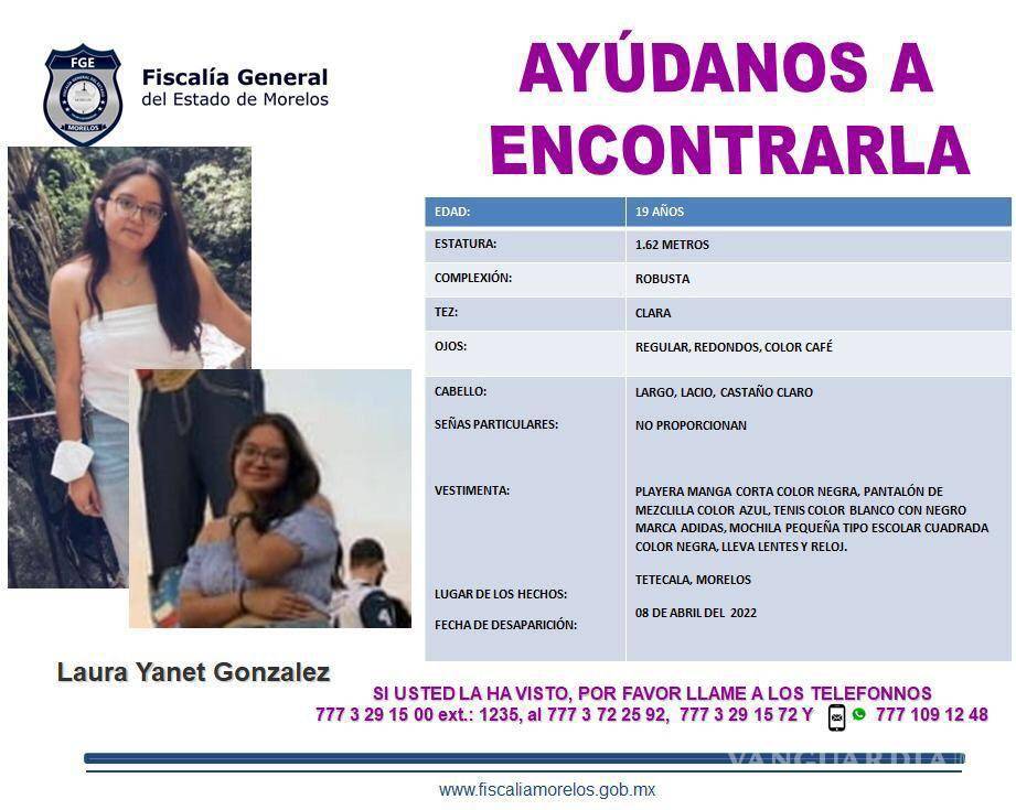 $!Detienen al posible feminicida de Laura Yanet González, es su ex novio