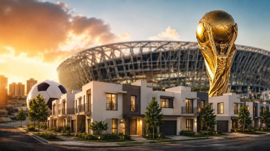 Con los ingresos de FIFA se podrían construir hasta 506 fraccionamientos de 300 casas cada uno.