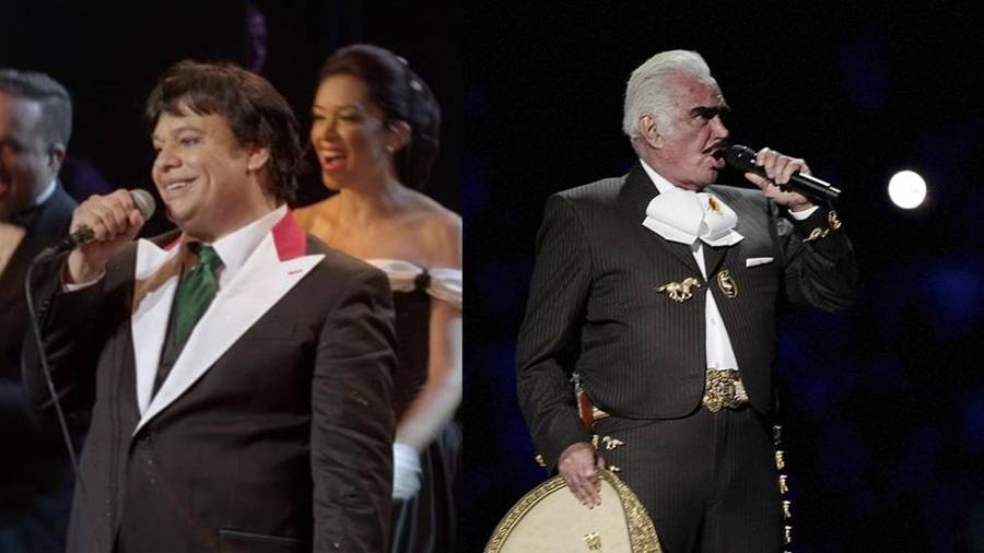 Dentro del conteo resaltaron esta vez dos mexicanos, opuestos en géneros, pero enormemente similares en talento: Juan Gabriel y Vicente Fernández, ambos ya fallecidos.