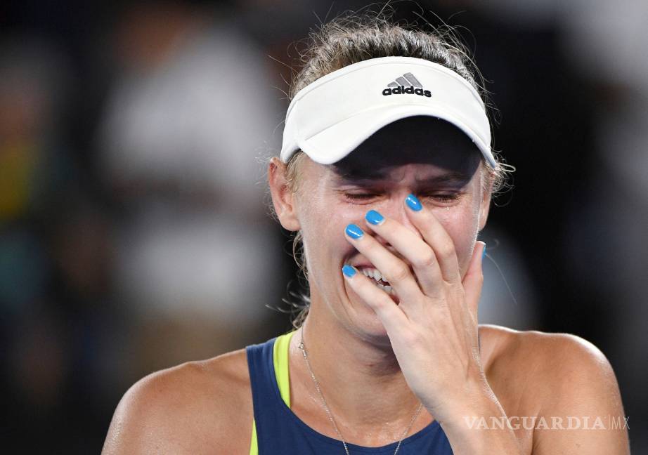 Así vivió Caroline Wozniacki su victoria en el Open de Australia