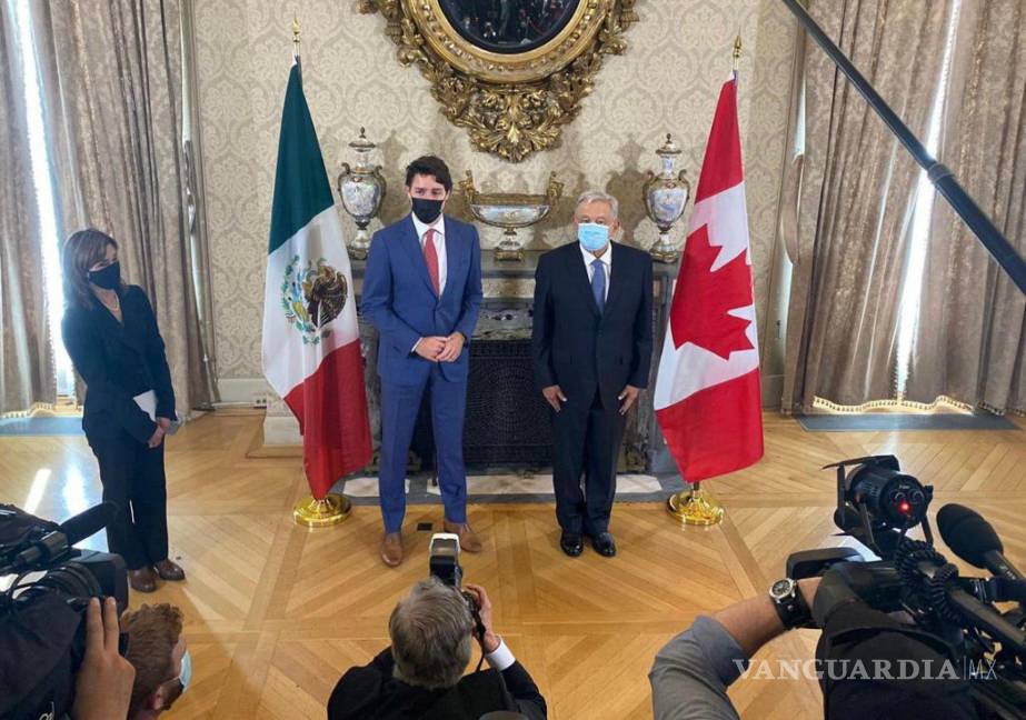 $!Andrés Manuel López Obrador, Presidente de México, se reunió con Justin Trudeau, Presidente de Canadá. Cuartoscuro/Presidencia