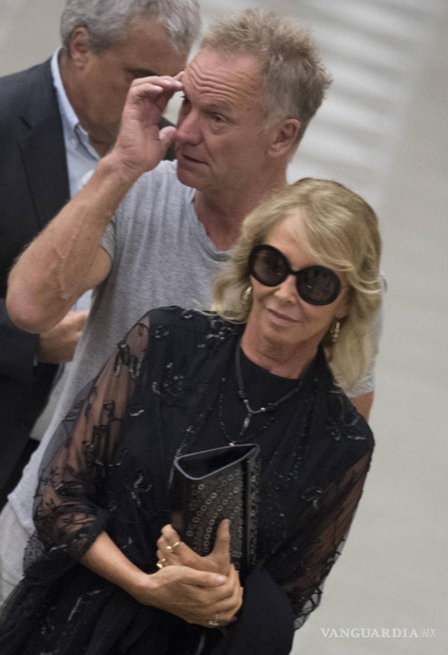 $!Recibe el papa Francisco a Sting y a su mujer Trudie Styler en el Vaticano
