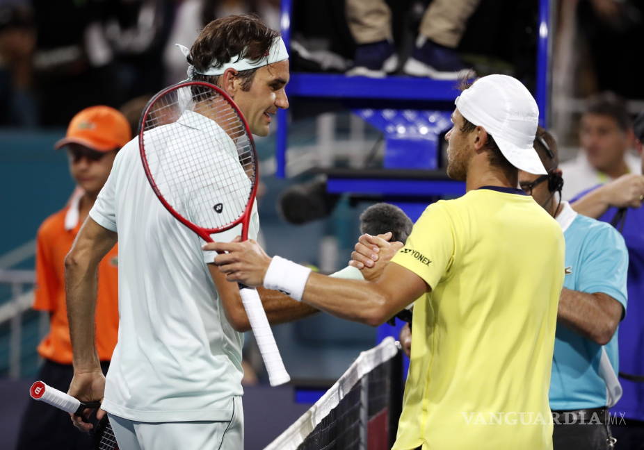 $!Roger Federer está en los Octavos de Final del Miami Open y ya tiene rival