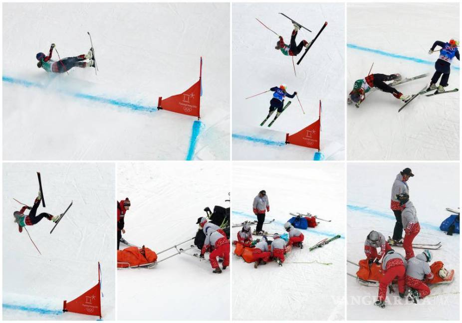$!India Sherret se encuentra estable tras brutal caída en skicross