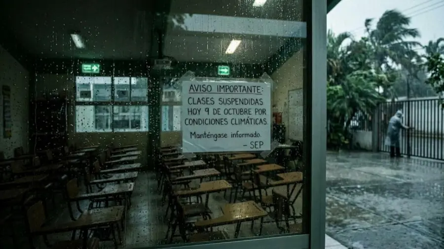 Las clases de hoy 8 de octubre fueron suspendidas en ciertos estados de México, por lo que se cerrarán y cancelarán las actividades en las escuelas de estas regiones el día mañana.