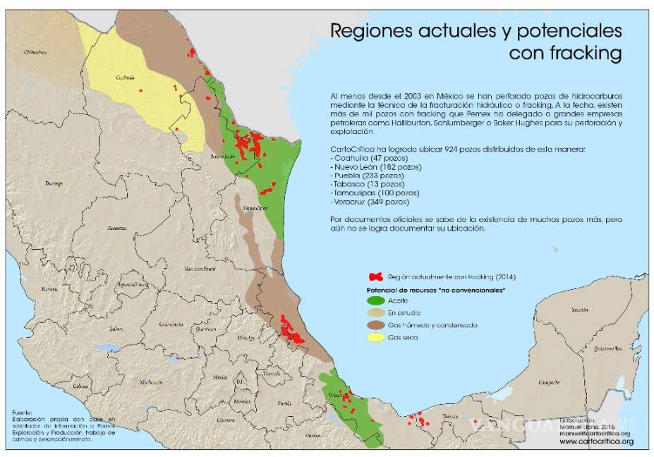$!Ignoran a AMLO, plan de exploración petrolera en Veracruz usaría ‘fracking’