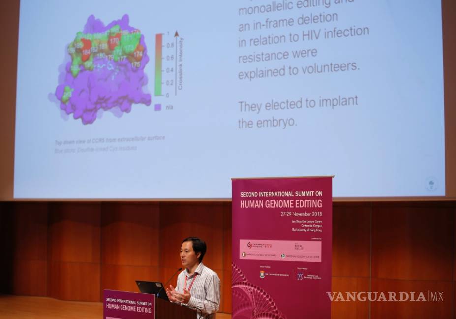 $!He Jiankui, científico chino, defiende la efectividad de su estudio de modificación genética