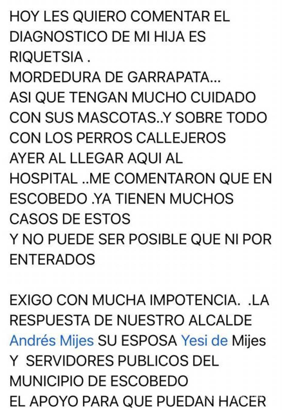 $!Además, exigió la respuesta de las autoridades municipales para evitar otros casos como el de su hija.